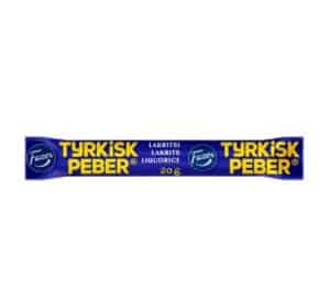 Tyrkisk Peber Stang 20 g lakrids med salmiak