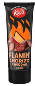 Kavli mjukost flamin chorizo cheddar 250g tube