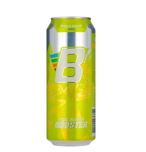 Faxe Kondi Booster Citrus Boost Zero 0,5L sukkerfri energidrik i Spanien