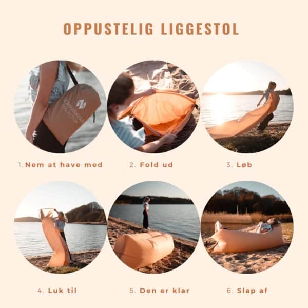 Oppusteling Liggestol - Billede 2