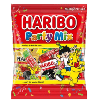 Party Mix 200g dansk slik levering i Spanien