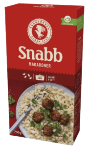 Kungsörnen Snabb Makaroner hurtig pasta levering i Spanien