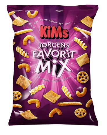 KiMs Jørgens Favorit Mix snackblanding