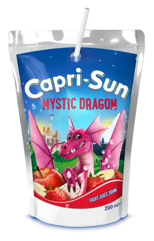 Capri-Sun Mystik Dragon frugtdrik med dragefrugt og jordbær