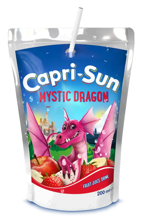Capri-Sun Mystik Dragon frugtdrik med dragefrugt og jordbær