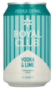 Royal Club Vodka Lime 5,5% dåse