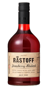 Råstoff Strawberry-Rhubarb spirit drink 70 cl