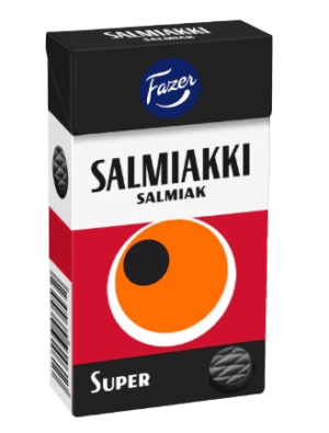 Fazer Salmiakki Super salmiakpastiller fra Fazer