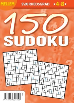 Sudoku Bog 150 MELLEM