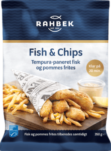 Rahbek Fish & Chips 350 g