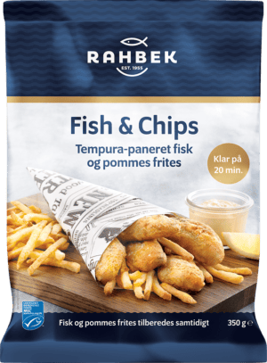 Rahbek Fish & Chips 350 g