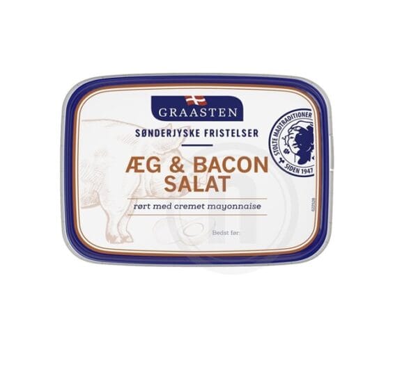 Graasten æg-bacon salat