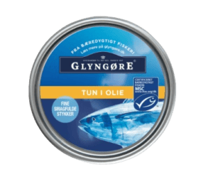 Glyngøre Tun i Olie med store tunstykker