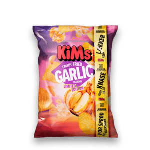 Kims Crispy Fried Garlic 150g snack med hvidløgssmag