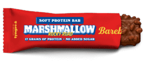 Barebells P Bar Rocky Road proteinbar med marshmallow og chokolade