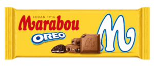 Marabou Oreo mælkechokolade med OREO-kiks