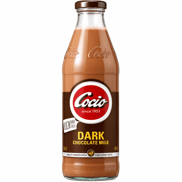 Cocio Dark 60 cl chokolademælk i glasflaske