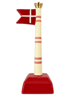 Fødselsdagsflag i Keramik til dansk fødselsdagsbord