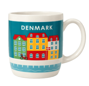 Krus Danmark huse med farverigt Nyhavn-inspireret motiv