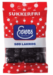Evers Sød Lakrids Sukkerfri 60 g