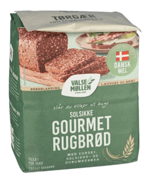 Valsemøllen solsikke gourmet rugbrød 900 g bageblanding