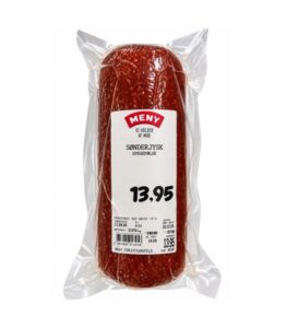 Sønderjysk spegepølse til dansk frokost og rugbrød