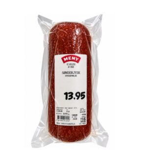 Sønderjysk spegepølse til dansk frokost og rugbrød