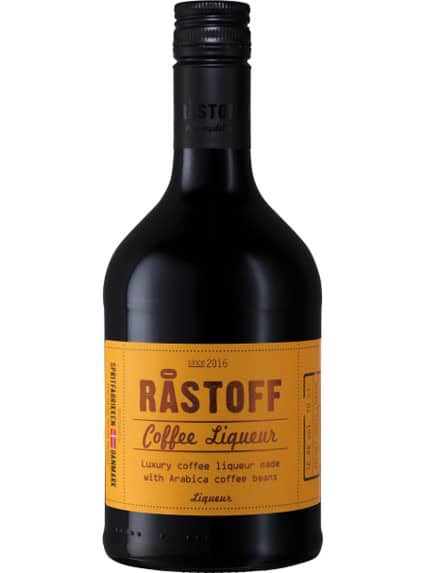 Råstoff Coffee dansk kaffelikør 70 cl med 16,4 % alkohol
